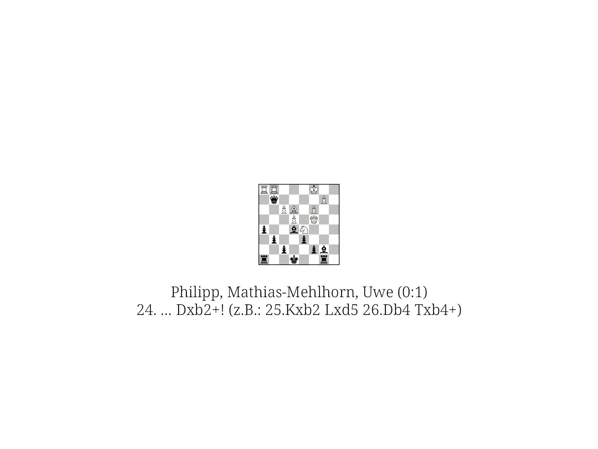 BW1: Zweites Remis im vierten Spiel